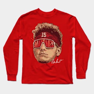 Patrick Mahomes Kansas City Sunglasses Long Sleeve T-Shirt